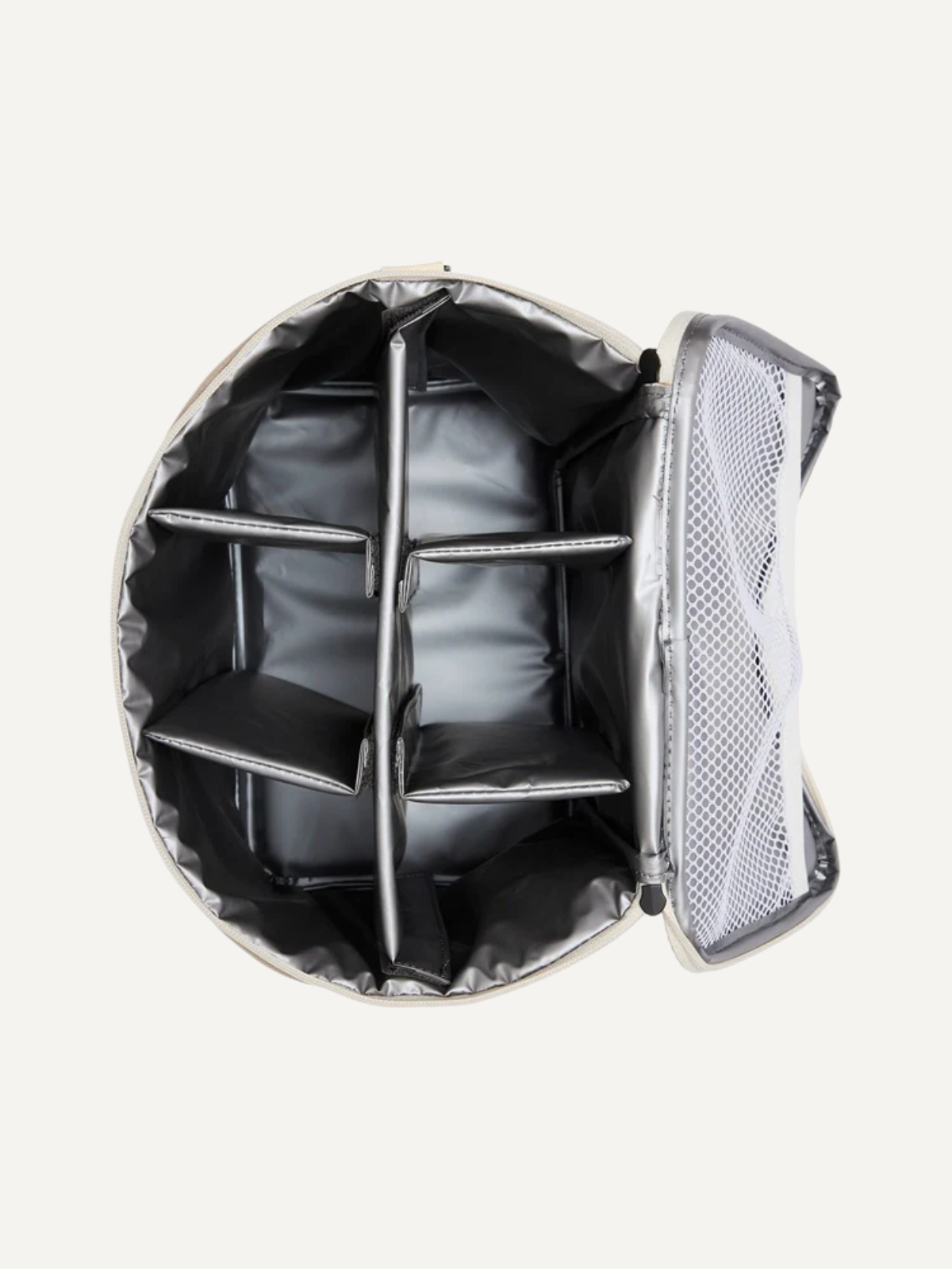 Insulated cooler bag with removable insert, Khalhon, inside view