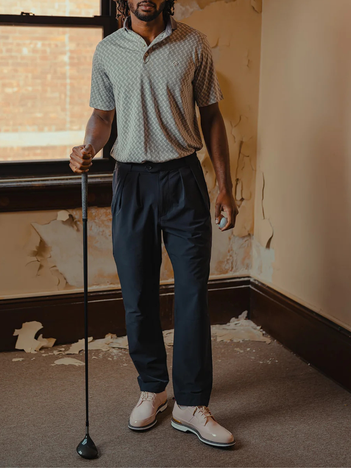 Public Athlete Retro Polo